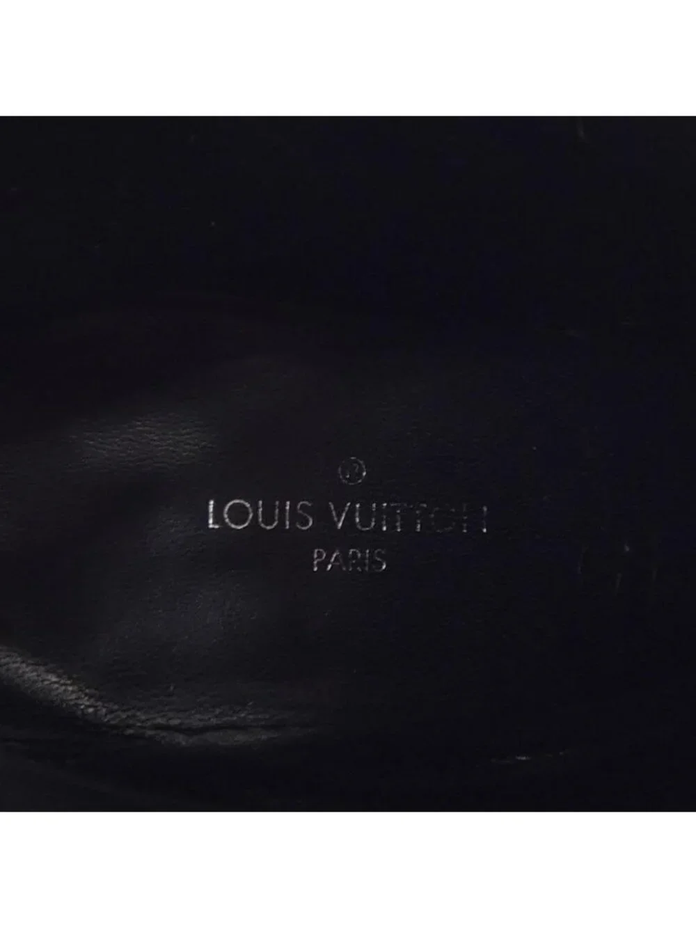 Louis Vuittone Line Size 37 Black Boots - Picture 6 of 6